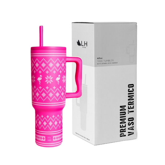 Vaso Térmico Premium 1200 ml Flamenco